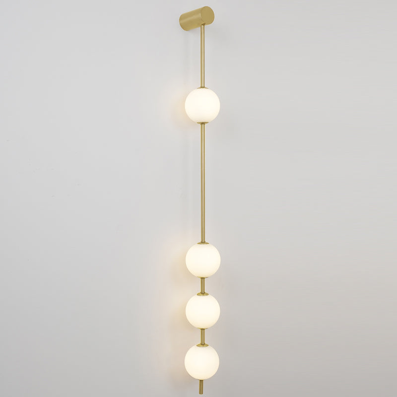 Vertical Balls Wall Lamp