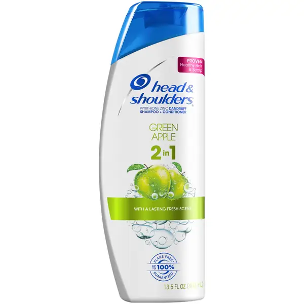 Head and Shoulders Green Apple Dandruff 2-in-1 Shampoo and Conditioner