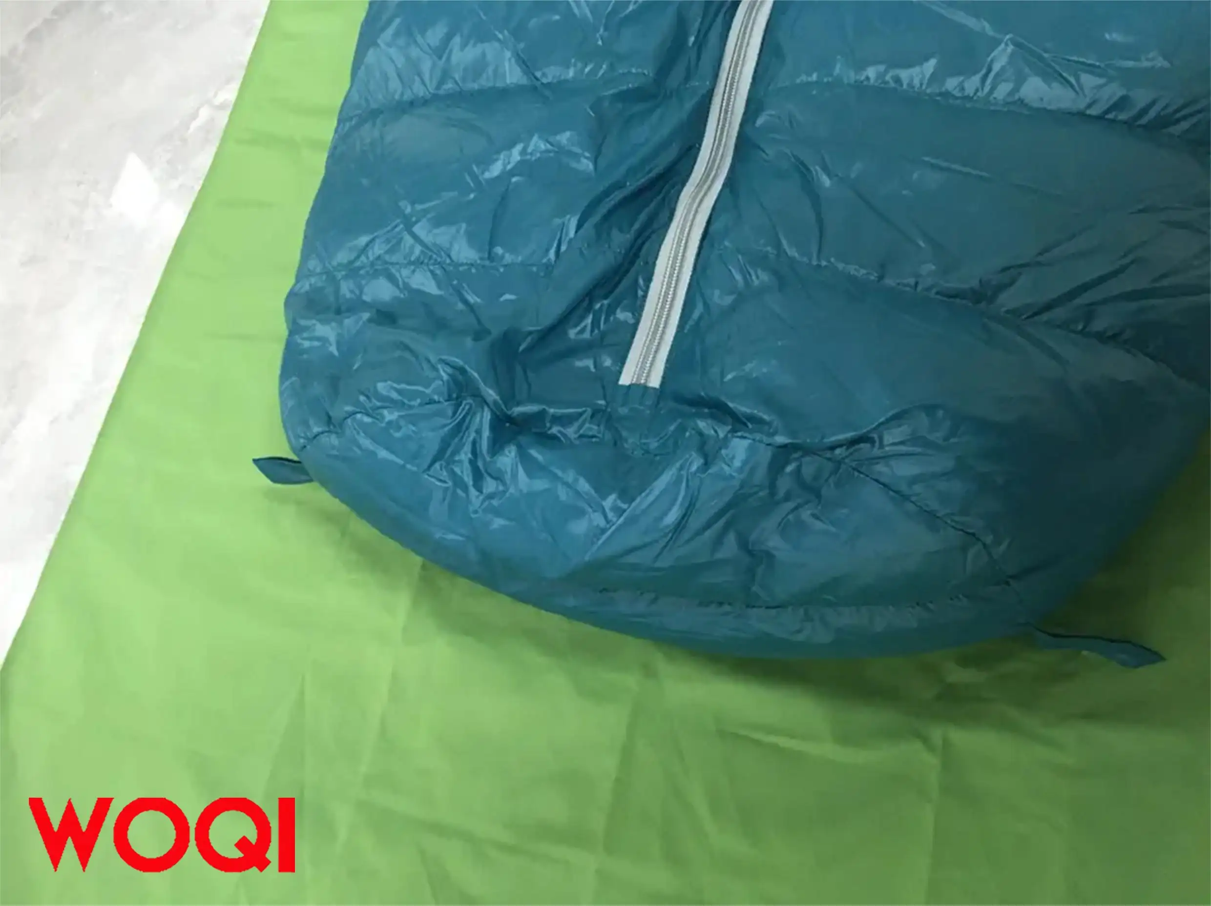 Woqi High Quality Warm Ultralight Waterproof Nylon 950 Goose Down Sleeping Bag For Camping Hiking