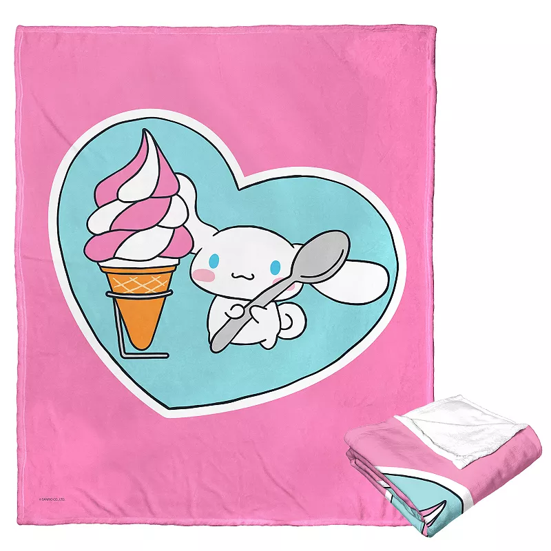 Cinnamoroll Cinnamon Swirl Throw Blanket