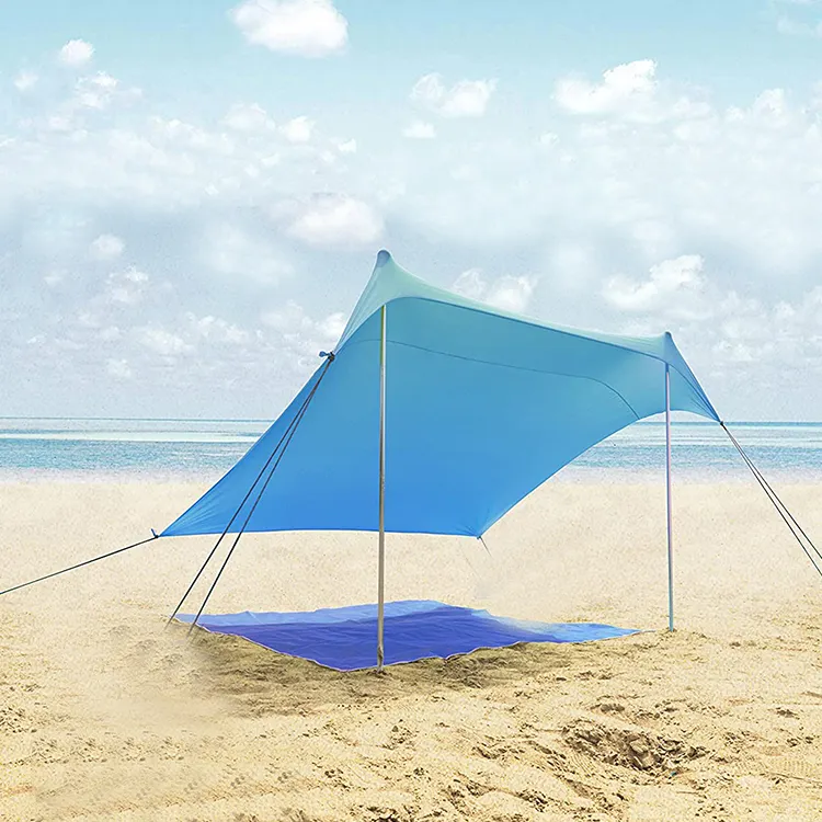 Manufactory Fashionable Outdoor Pop Up UV50 Beach Tent Beach SunShade tent