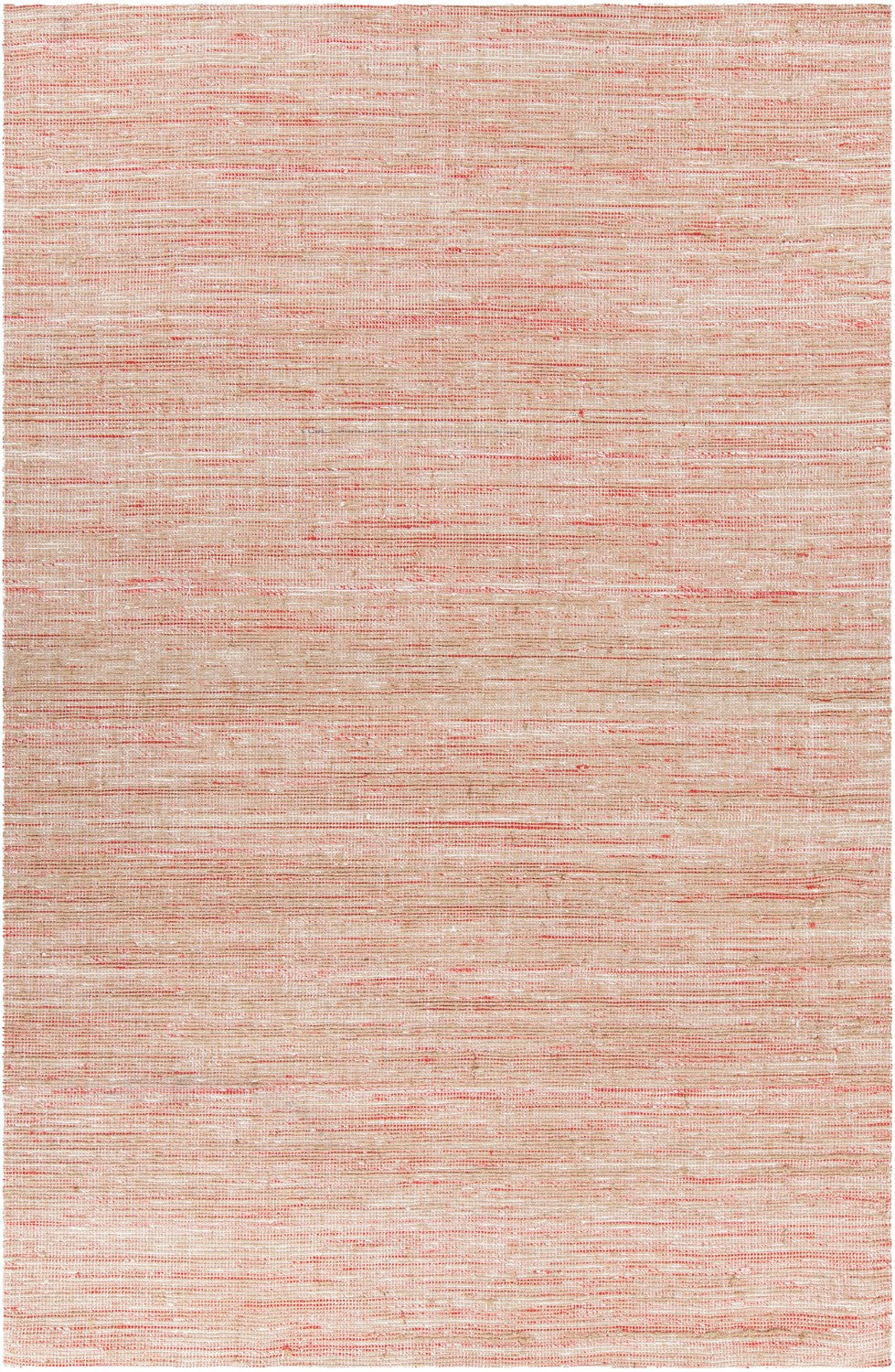 Pretor Pink/Natural Hand Woven Flatweave Rug