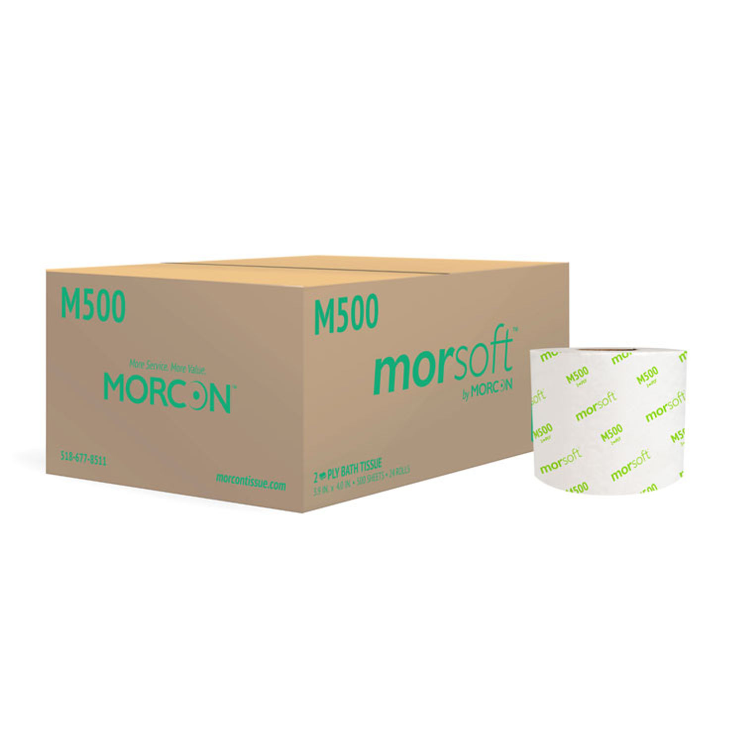 Morsoft Controlled Bath Tissue by Morcon Tissue MORM500