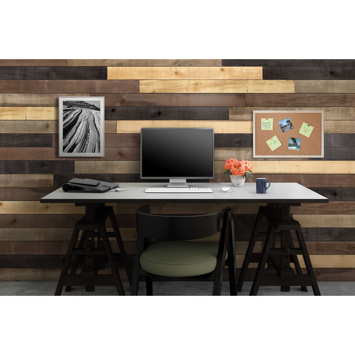 UFP-Edge Weathered 1 in. H X 4 in. W X 48 in. L Wood Wall Boards