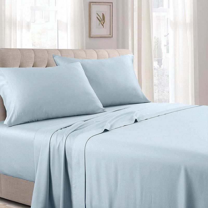 Low Profile (7-10 Inches) Soft Cotton Sateen Sheet Set