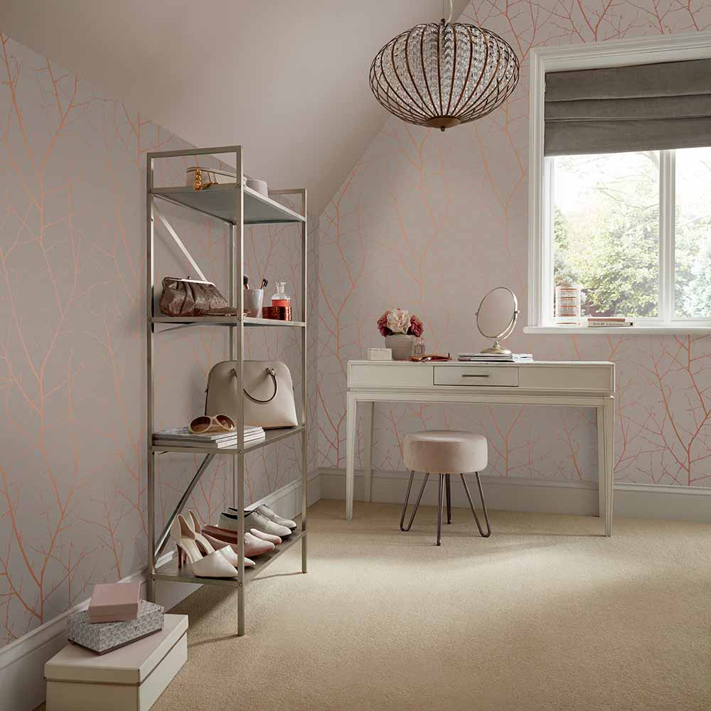 Boreas Wallpaper in Natural