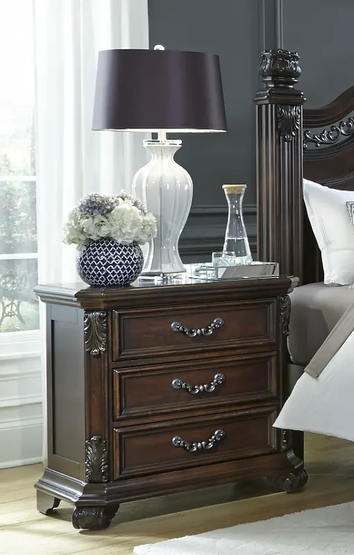 Messina Brown Nightstand