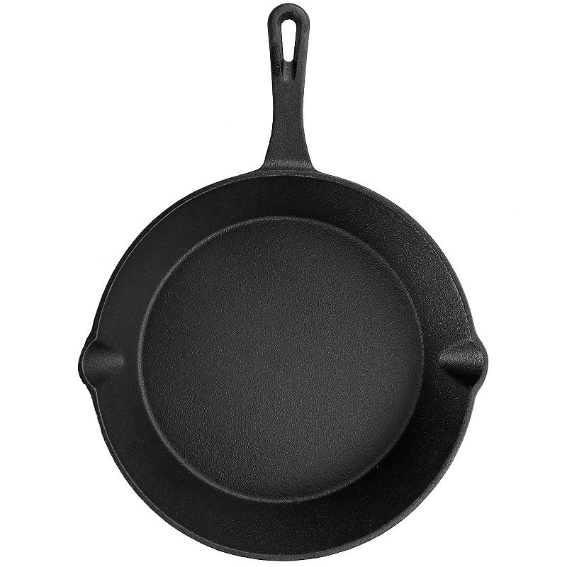 General Store Addlestone 10 in. Cast Iron Frying Pan with Pouring Spouts