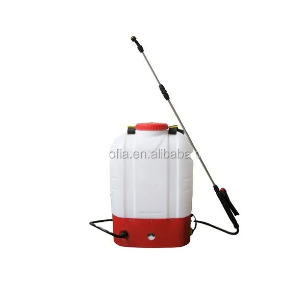 Agricultural battery operated rechargeable electric backpack sprayer