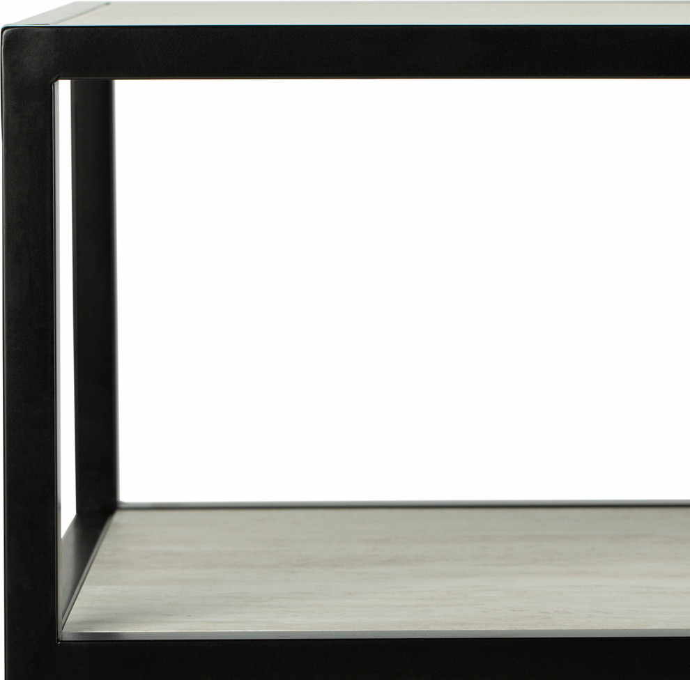 Studio Seven Reese Geometric Console Table   Industrial   Console Tables   by Safavieh  Houzz