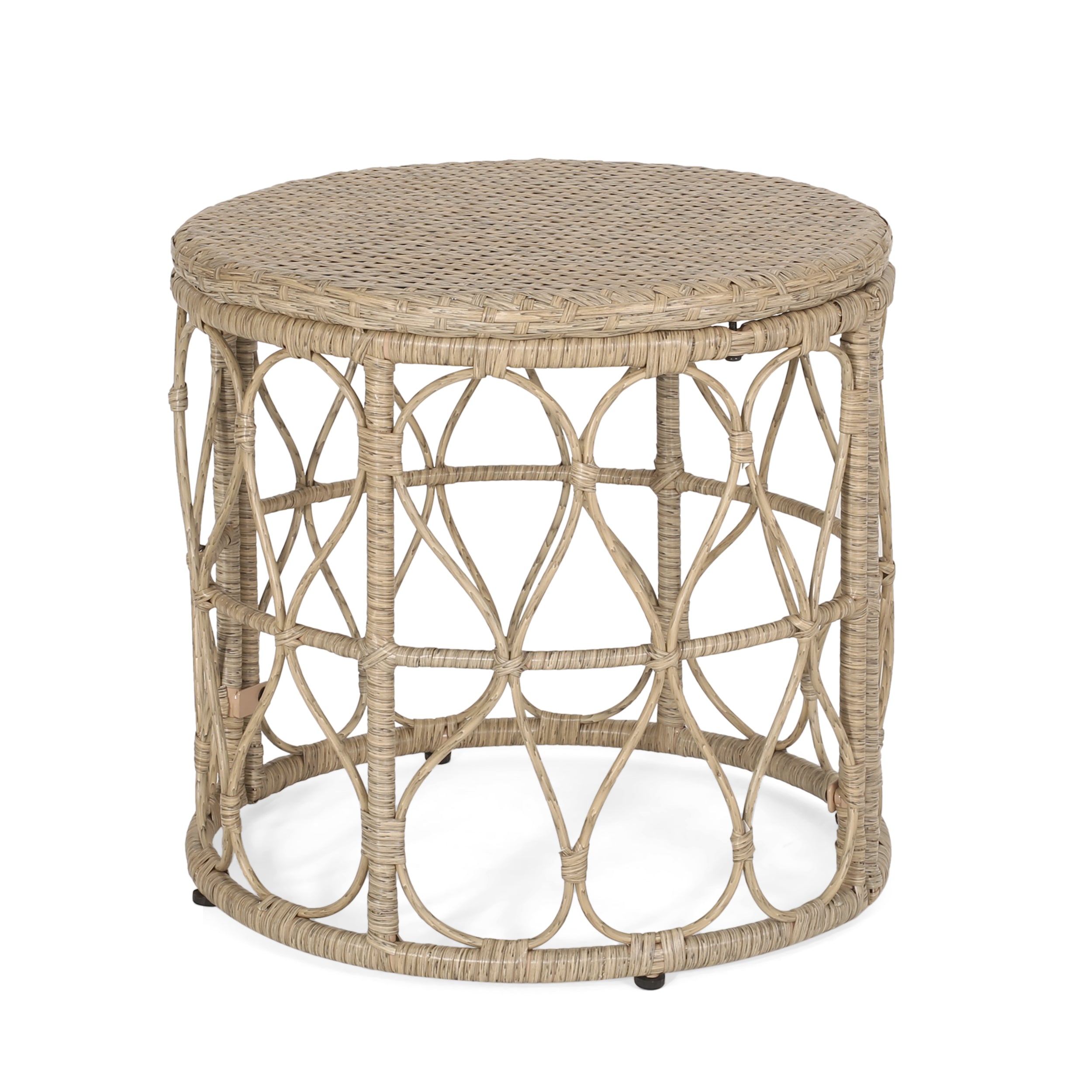 Colmar Outdoor Wicker Side Table