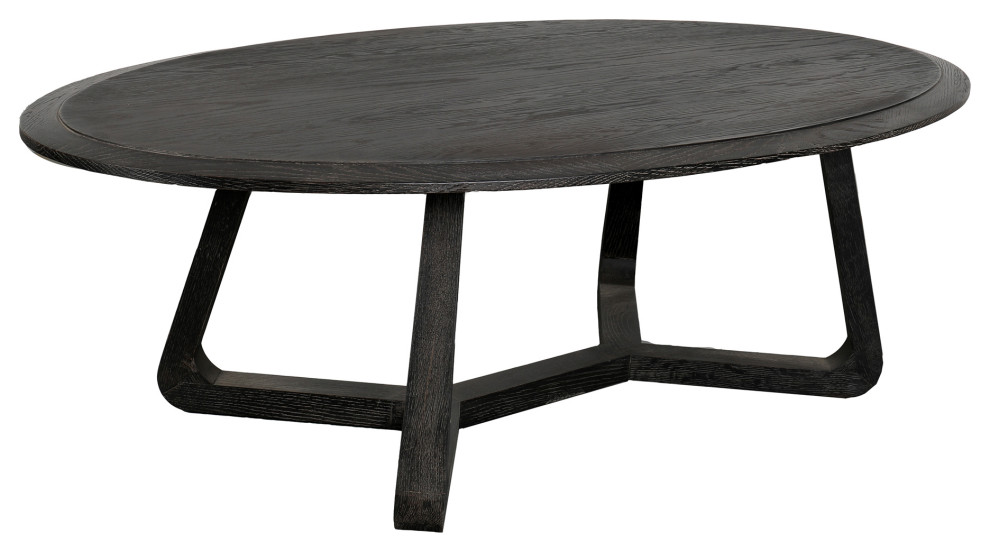 Nathan Coffee Table  Black   Transitional   Coffee Tables   by HedgeApple  Houzz