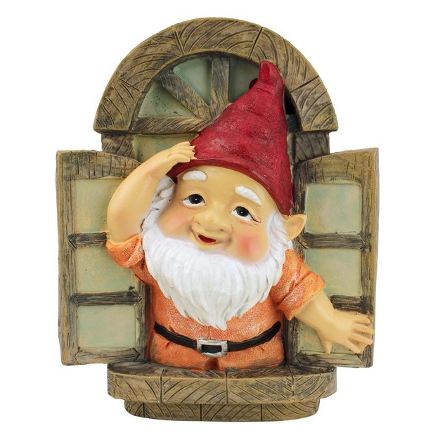 Design Toscano The Knothole Gnomes Garden Welcome Tree Sculpture