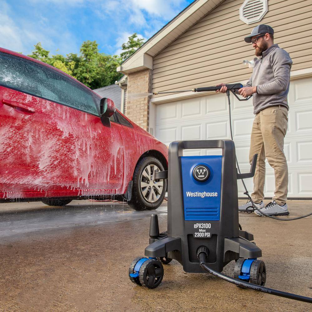 Westinghouse ePX3100 PSI 1.76 GPM Electric Pressure Washer with Anti-Tipping Technology ePX3050