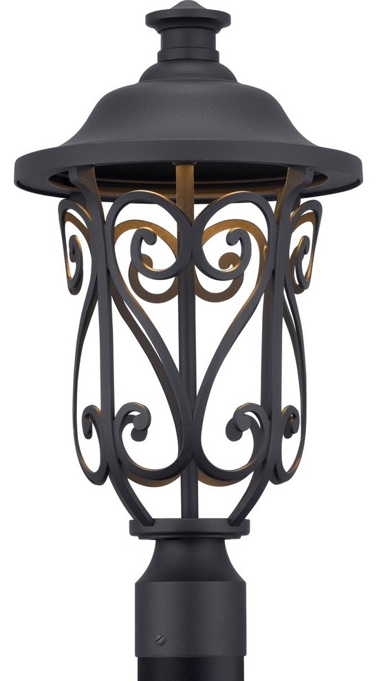 Leawood Collection LED 1 Light Post Lantern   Traditional   Post Lights   by Progress Lighting  Houzz