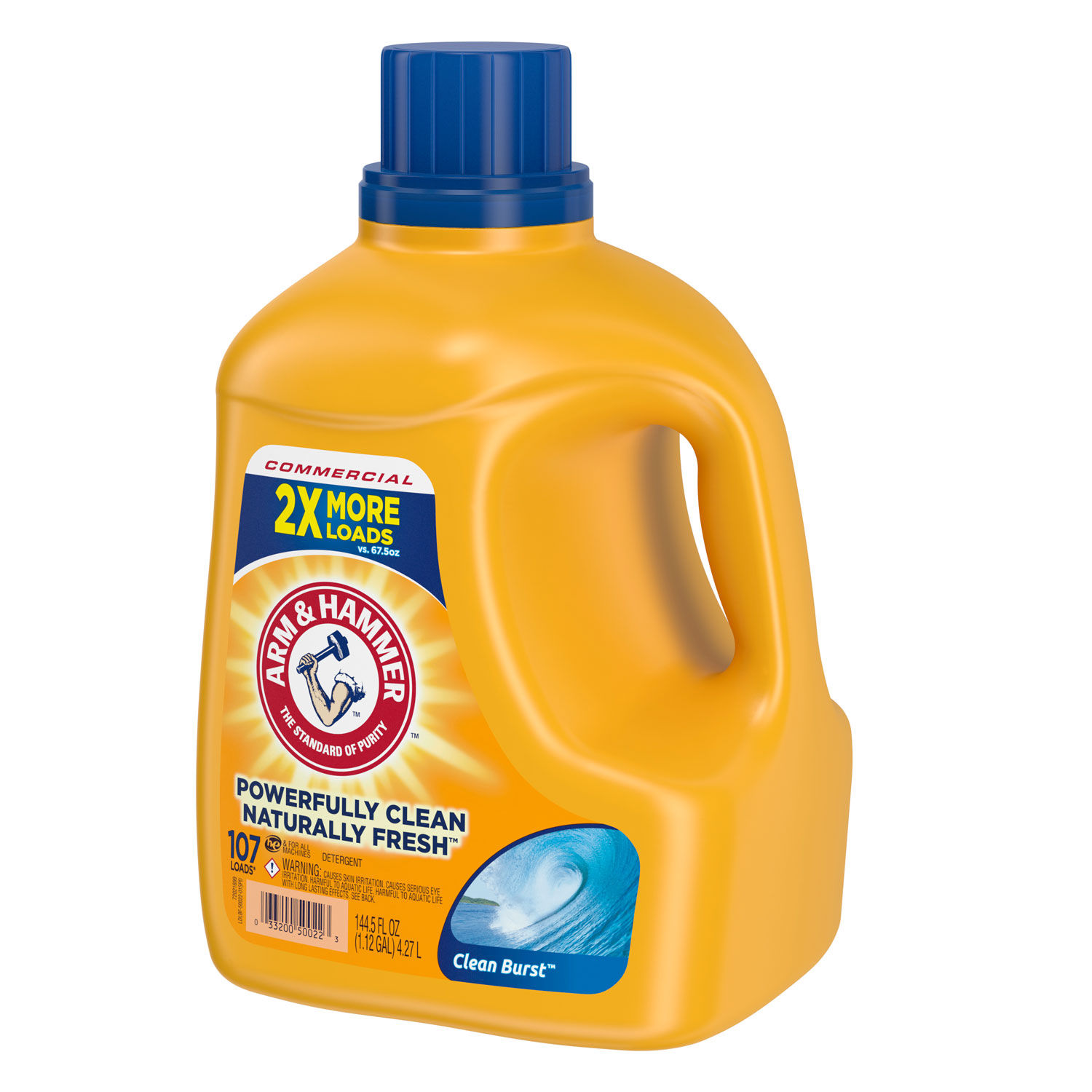 Dual HE Clean-Burst Liquid Laundry Detergent by Arm and Hammerandtrade; CDC3320050022