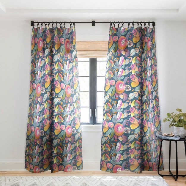 Cayenablanca Color Magic Single Panel Sheer Window Curtain Society6