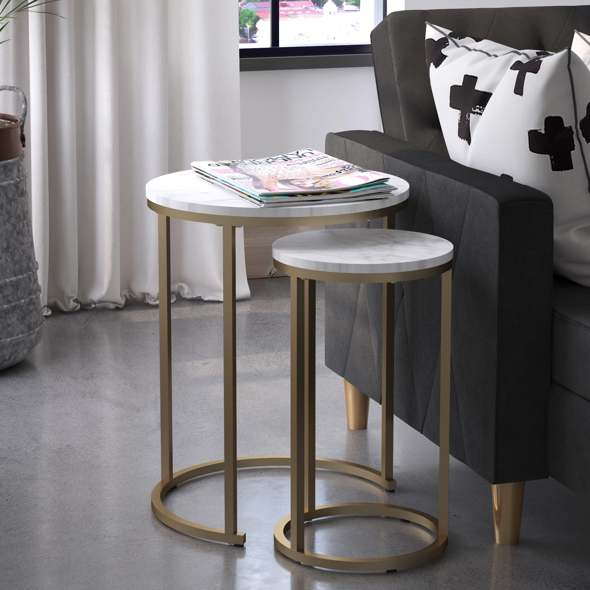 CosmoLiving by Cosmopolitan Amelia Nesting Tables