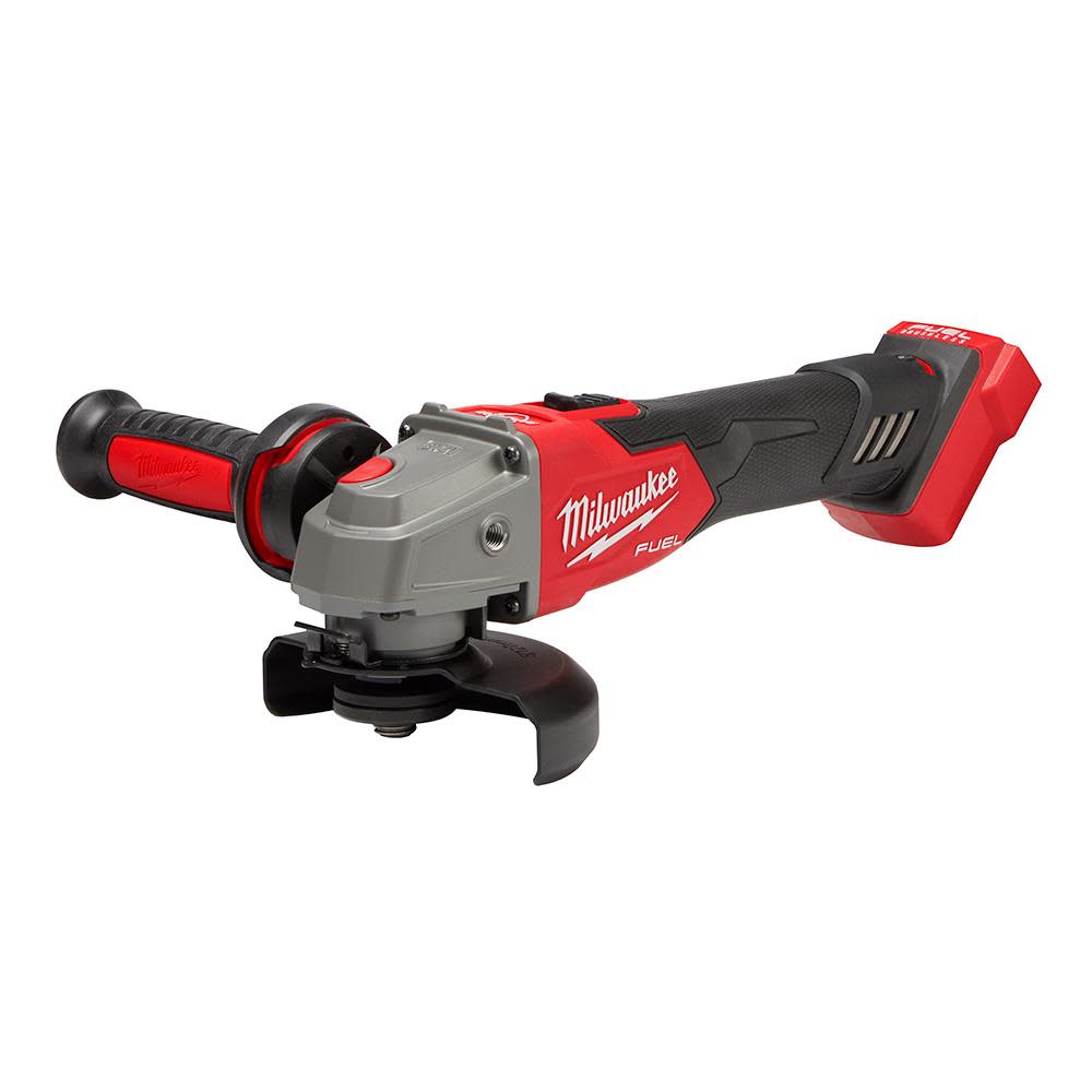 Milwaukee M18 FUEL闁?4 1/2 / 5 Variable Speed Braking Grinder Slide Switch Lock On Bare Tool