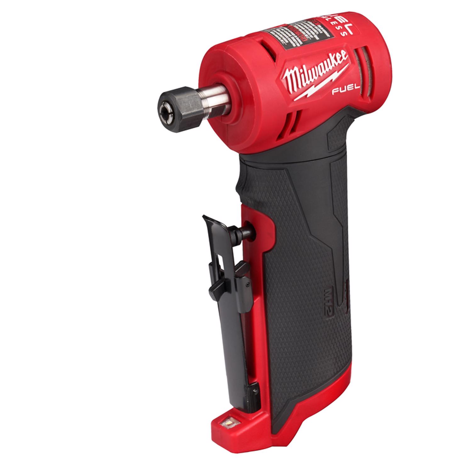 MW M12 FUEL 12 V Brushless Cordless 1/4 in. Right Angle Die Grinder Tool Only