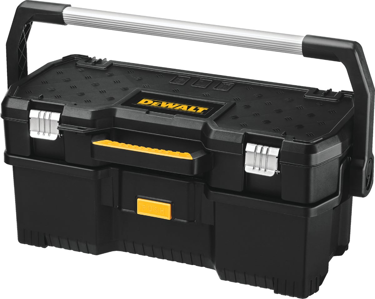 DW Toolbox with Power Tool Case Black Yellow