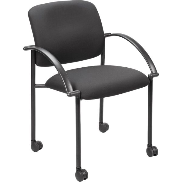 Lorell Stacking Guest Chairs with Arms