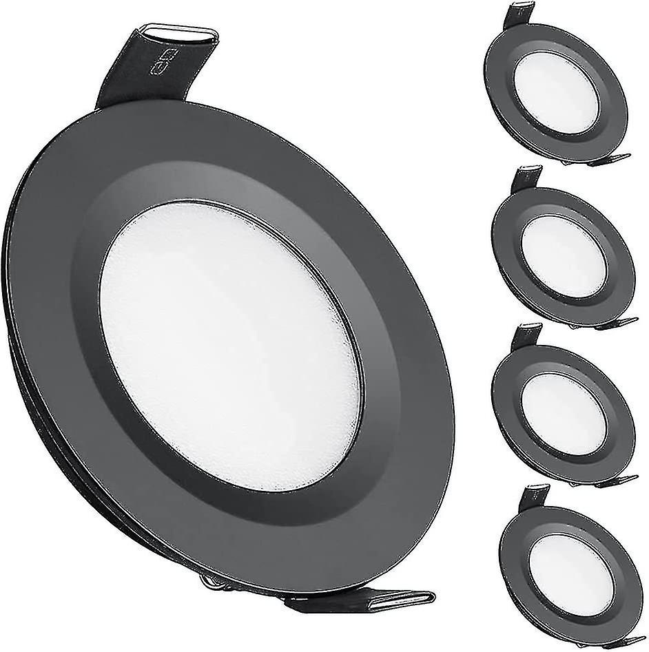 4 X 12v Led Recessed Ceiling Lights 3w Dimmable Downlights For Motorhome Boat Gift