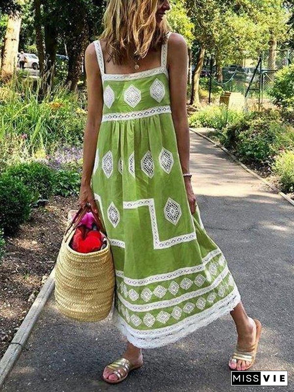 Bohemian Loose Casual Large Size Dress