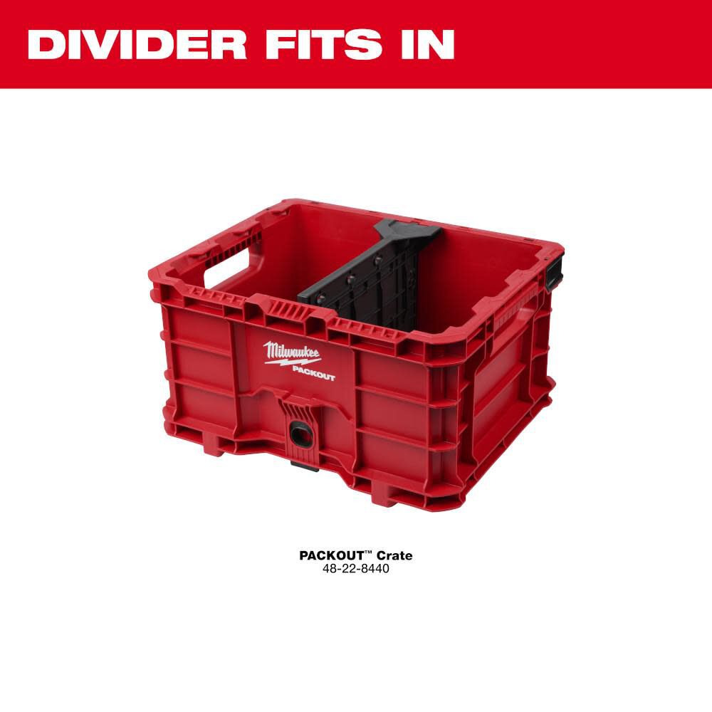 MW Divider for PACKOUT Crate 48-22-8040 from MW