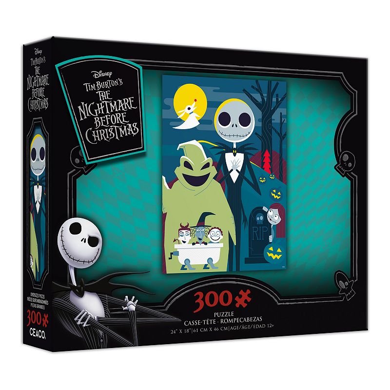 Ceaco Nightmare Before Christmas 300-Piece Jigsaw Puzzle