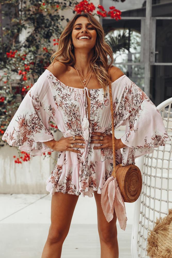 Lonely For You Only Romper Pink