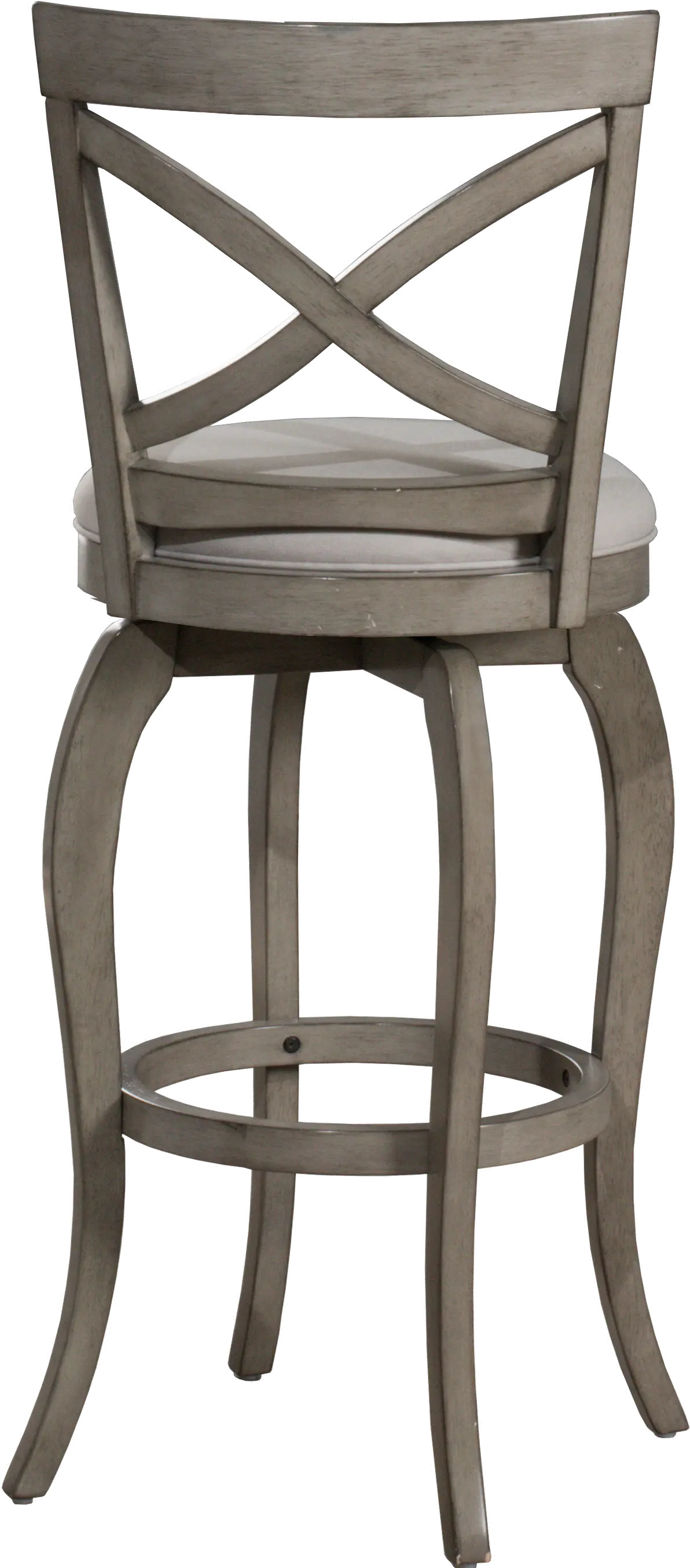 Farmhouse Aged Gray Swivel Counter Height Stool - Ellendale