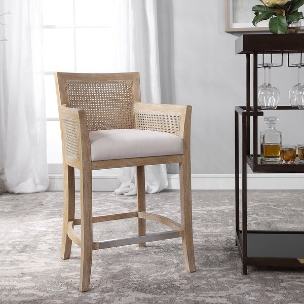 Uttermost Encore Natural Counter Stool