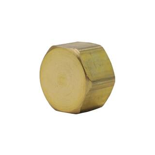 Everbilt 38 in. Comp Compression Brass Cap 801039