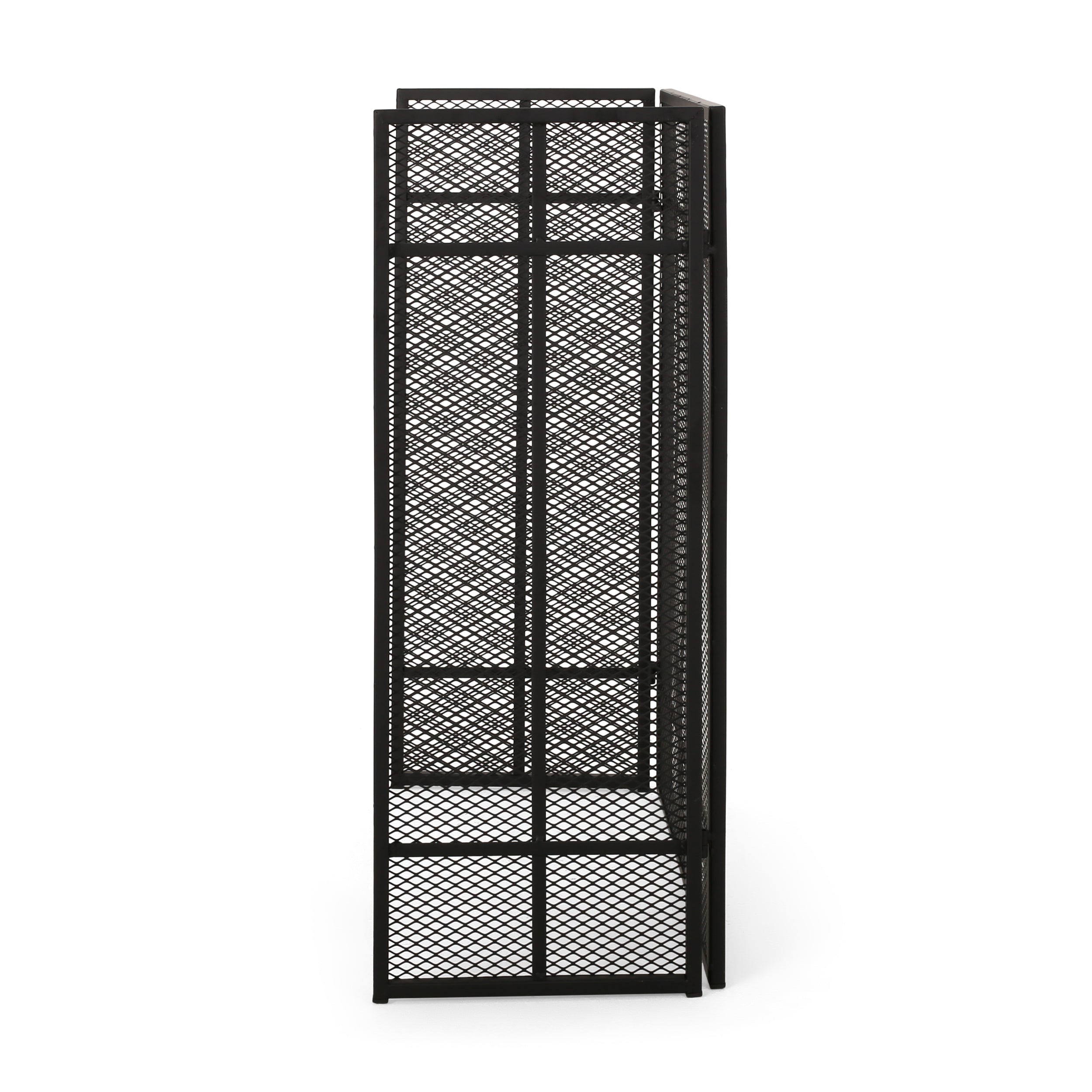 Raven Modern Iron Fireplace Screen