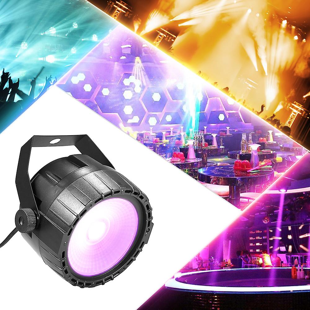 10w Rgb Uv Cob Led Par Light Wireless Remote Control Stage Bright Smooth Lighting Lamp Dj Dmx Lights For Party Bars Show (a U Plug)