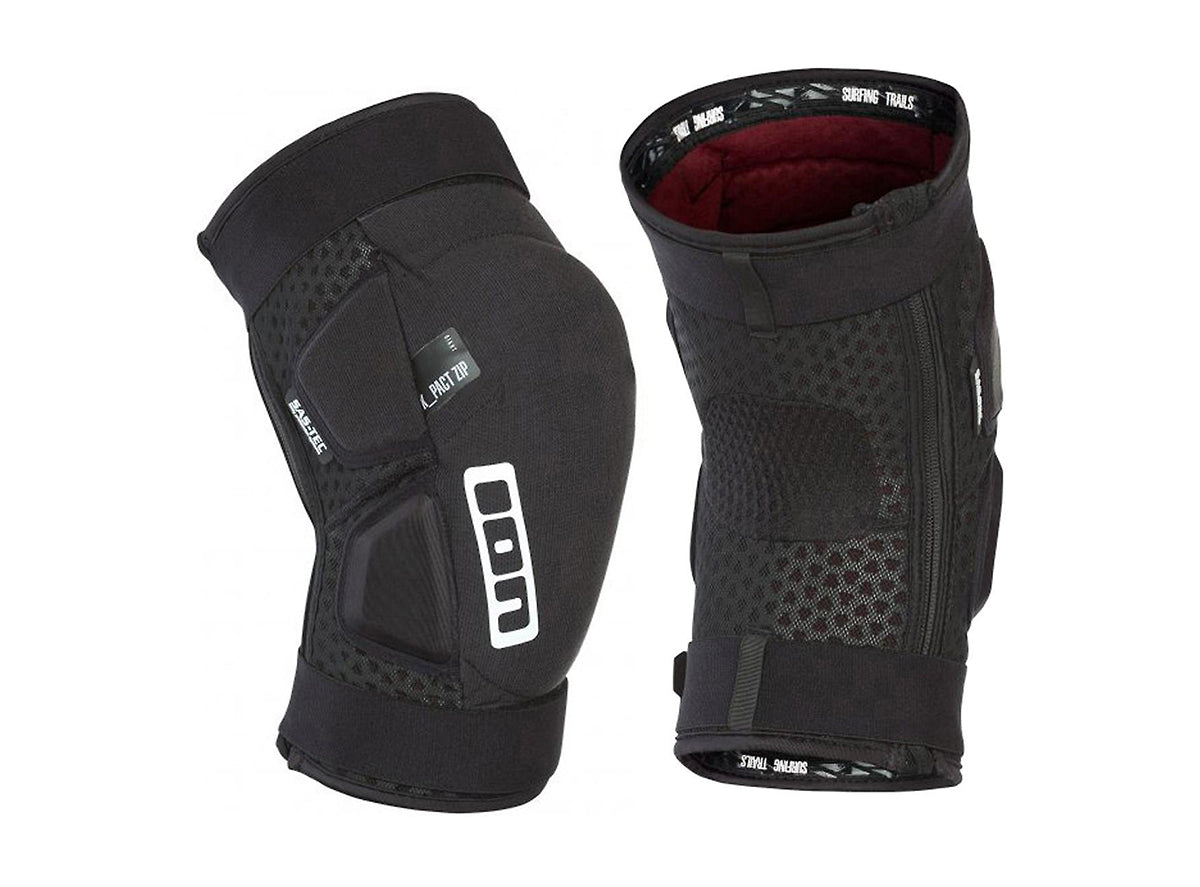 ION K-Pact Zip Knee Pads - Black