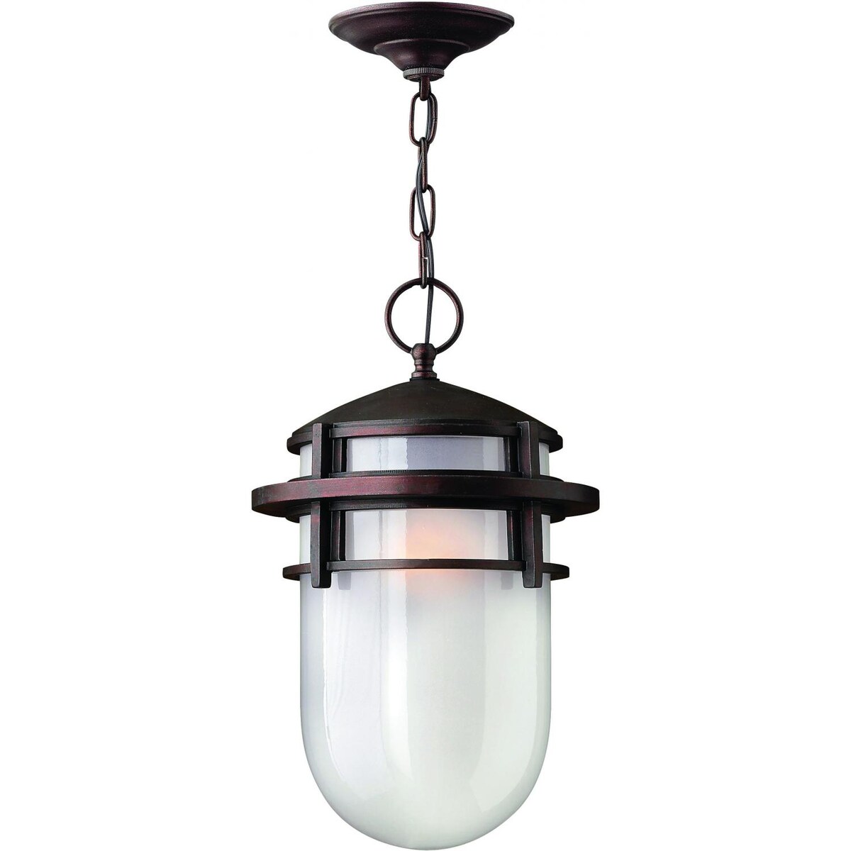 Hinkley Lighting Reef One Light 15-Inch Outdoor Hanging Lantern