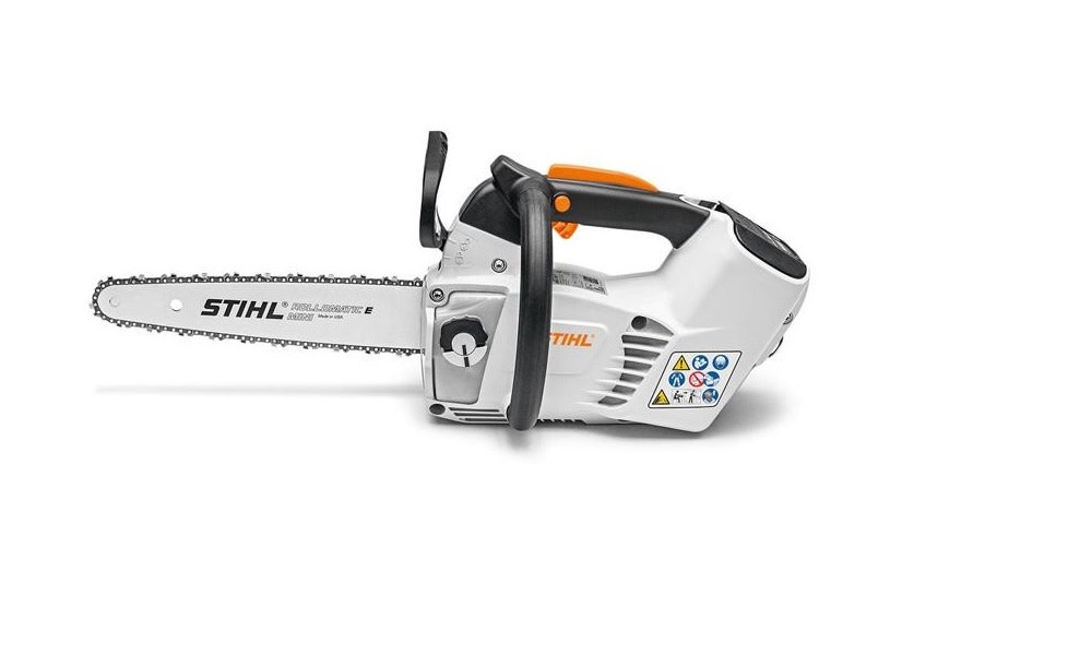 MSA 161 T 36V Cordless Lithium-Ion Battery Powered Top-Handle Chainsaw with Battery and Charger ;