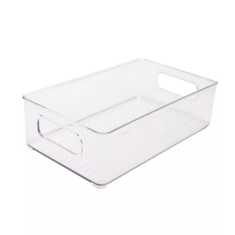 Stackable 10 x 6 Acrylic Fridge Storage Organizer Bin