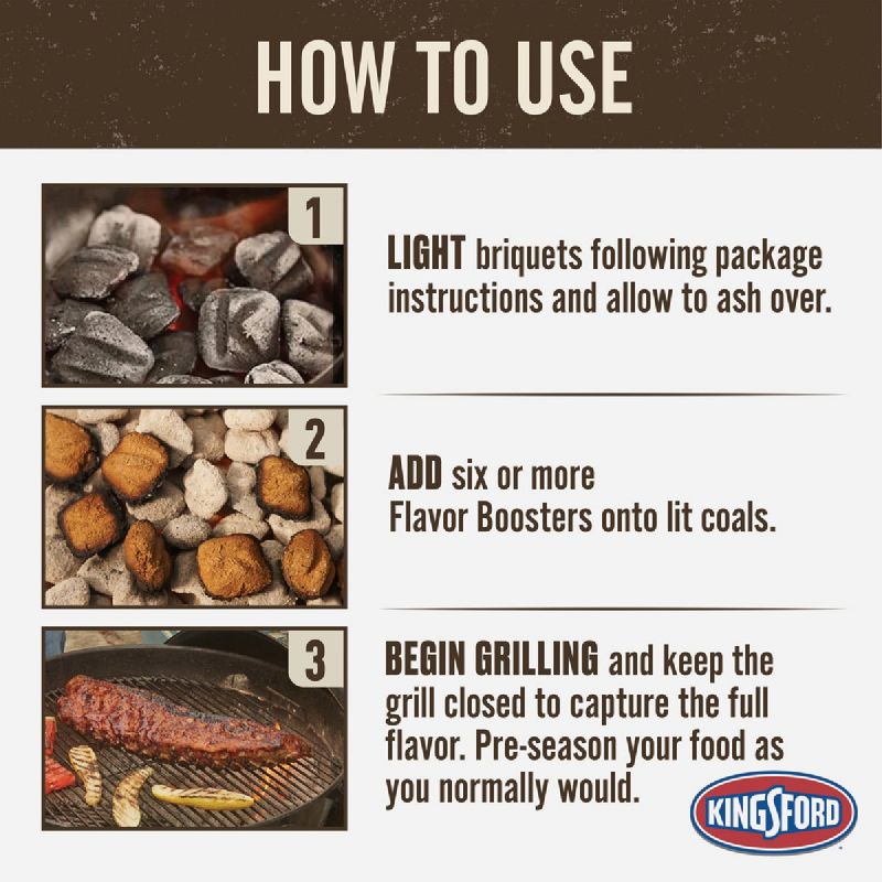 Kingsford Signature Flavors Charcoal Flavor Booster