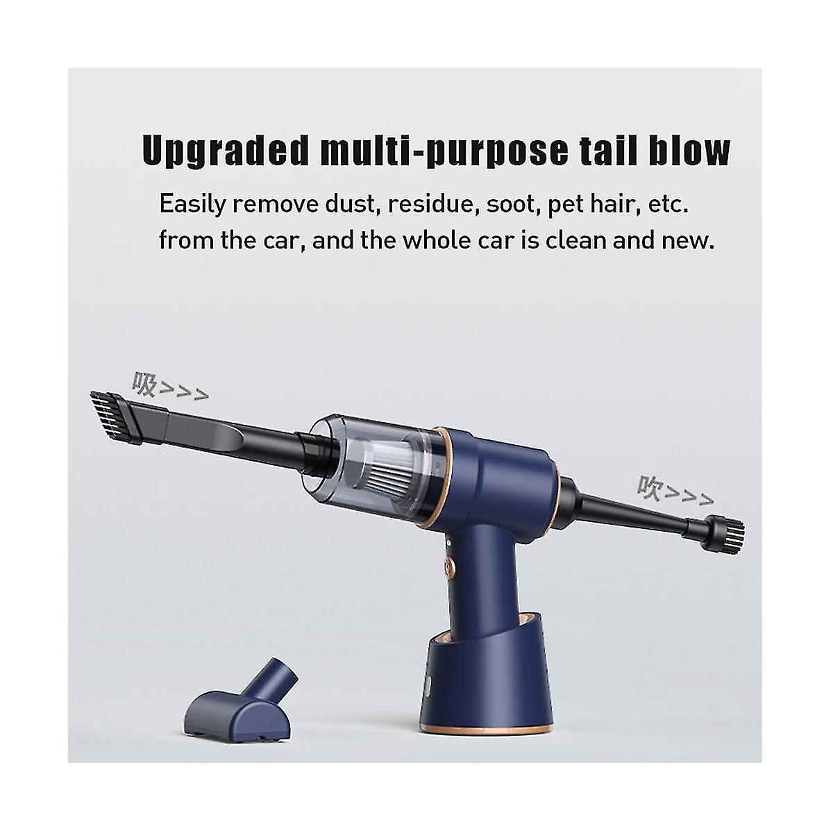 Portable Car Vacuum Cleaner Charging Compressed Air Handheld High-power Cordless Vacuum Cleaner Off