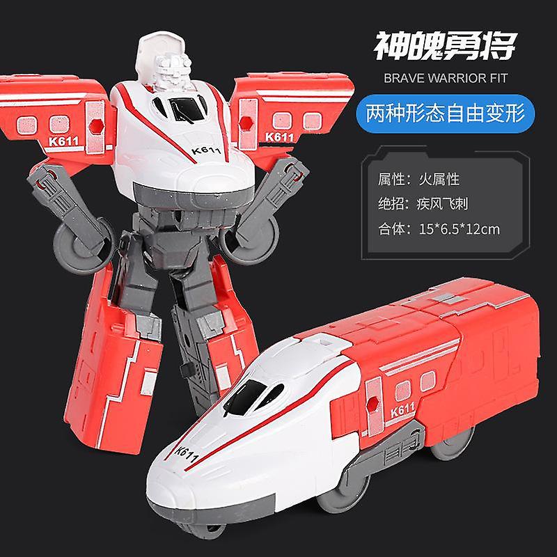 Born Pretty Robots Transformation 3 In 1 High Speed Train Toys And Game Action Figure Deformation Car Gift  For Children Boy