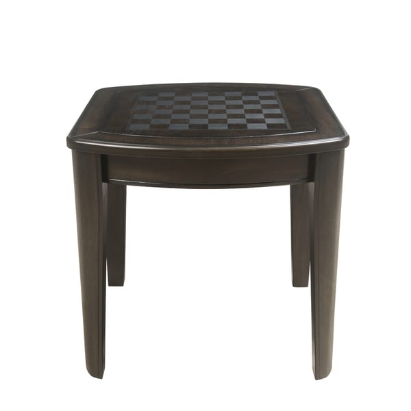 Darlington Game End Table with Chessboard by Greyson Living