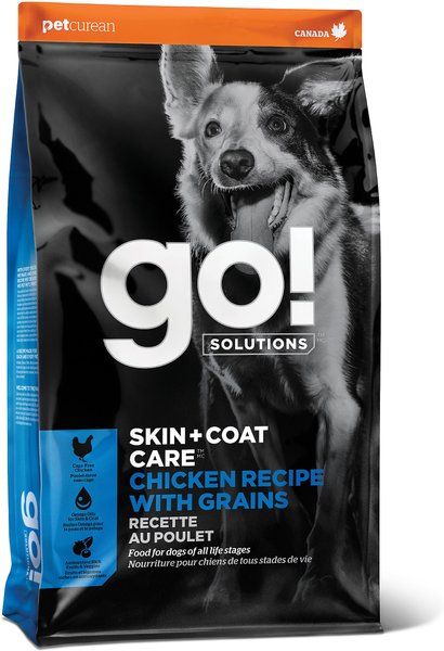 Go! Solutions Skin + Coat Care Chicken Recipe Dry Dog Food