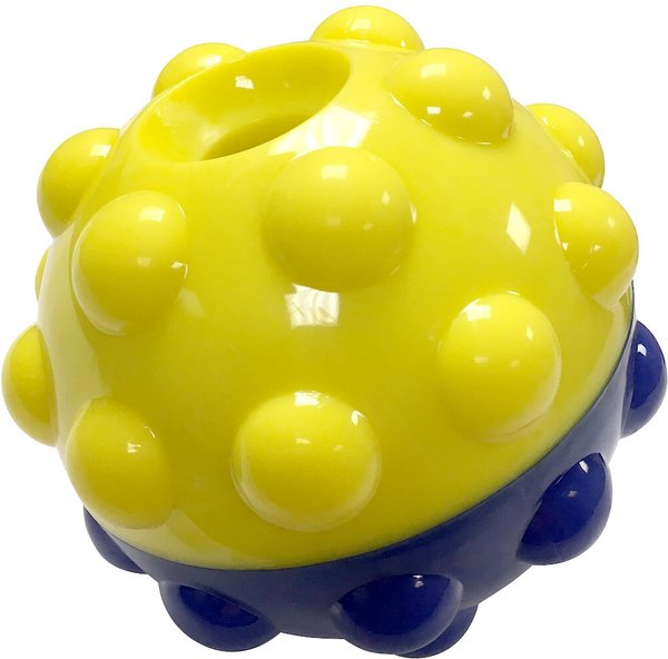 fouFIT Bumper Treat Dispensing Ball Dog Toy