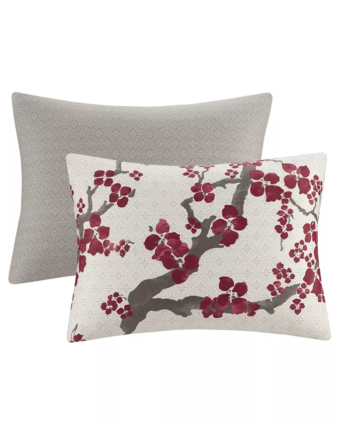 Natori Cherry Blossom 3-Pc. Comforter Set， King