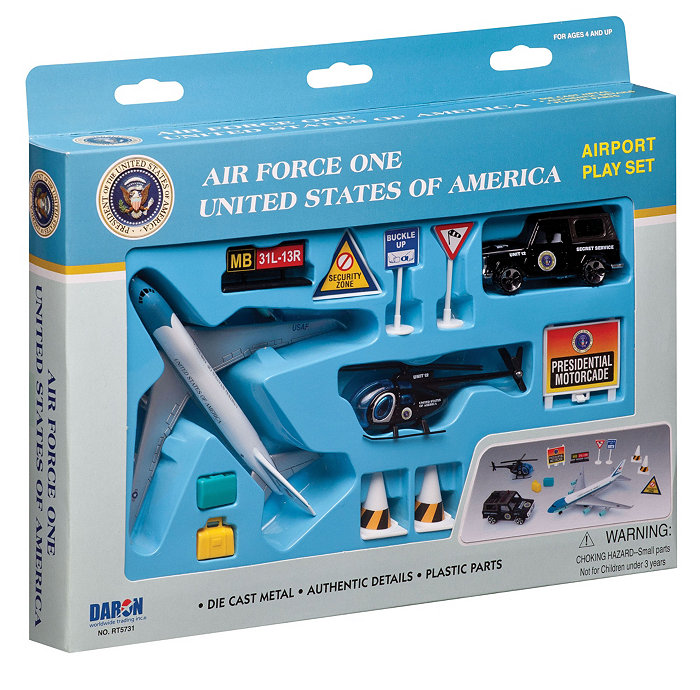 Edu Toys Air Force One United States of America Airport Play set