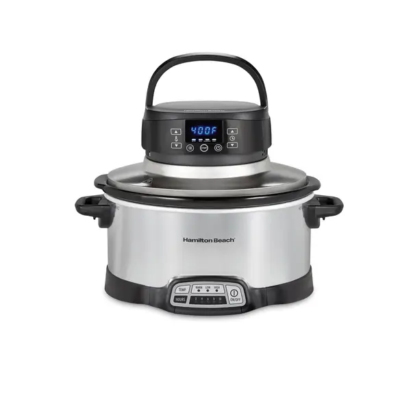 Hamilton Beach 6 Quart 2-in-1 Air Fry Slow Cooker