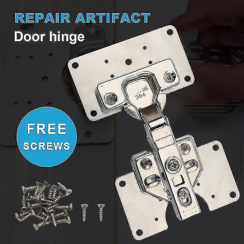 Hinge Stainless Steel Hydraulic Cabinet Hinges Damper Buffer Soft Close Kitchen Cupboard Furniture Door Repair The Door Retainer